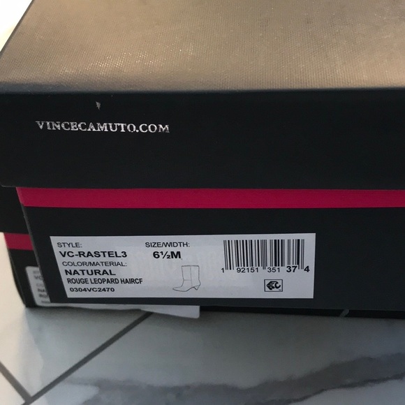 NEW ⭐️ Vince Camuto Calf Hair Boot - Picture 10 of 10